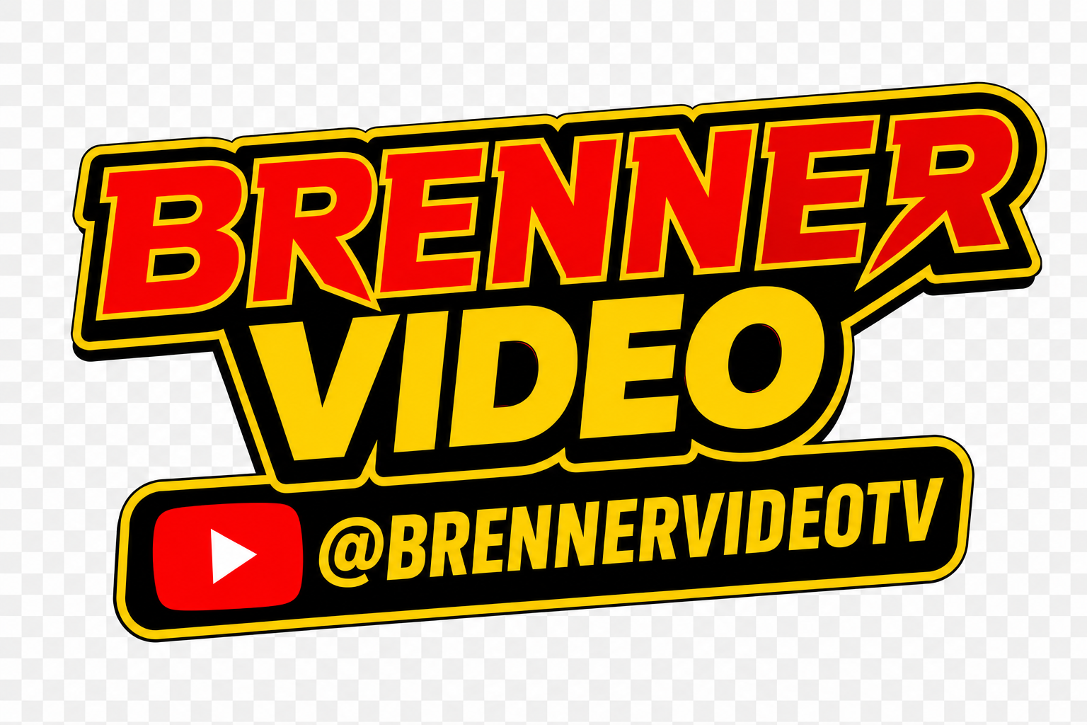 Brenner Video 3" Premium Vinyl Sticker
