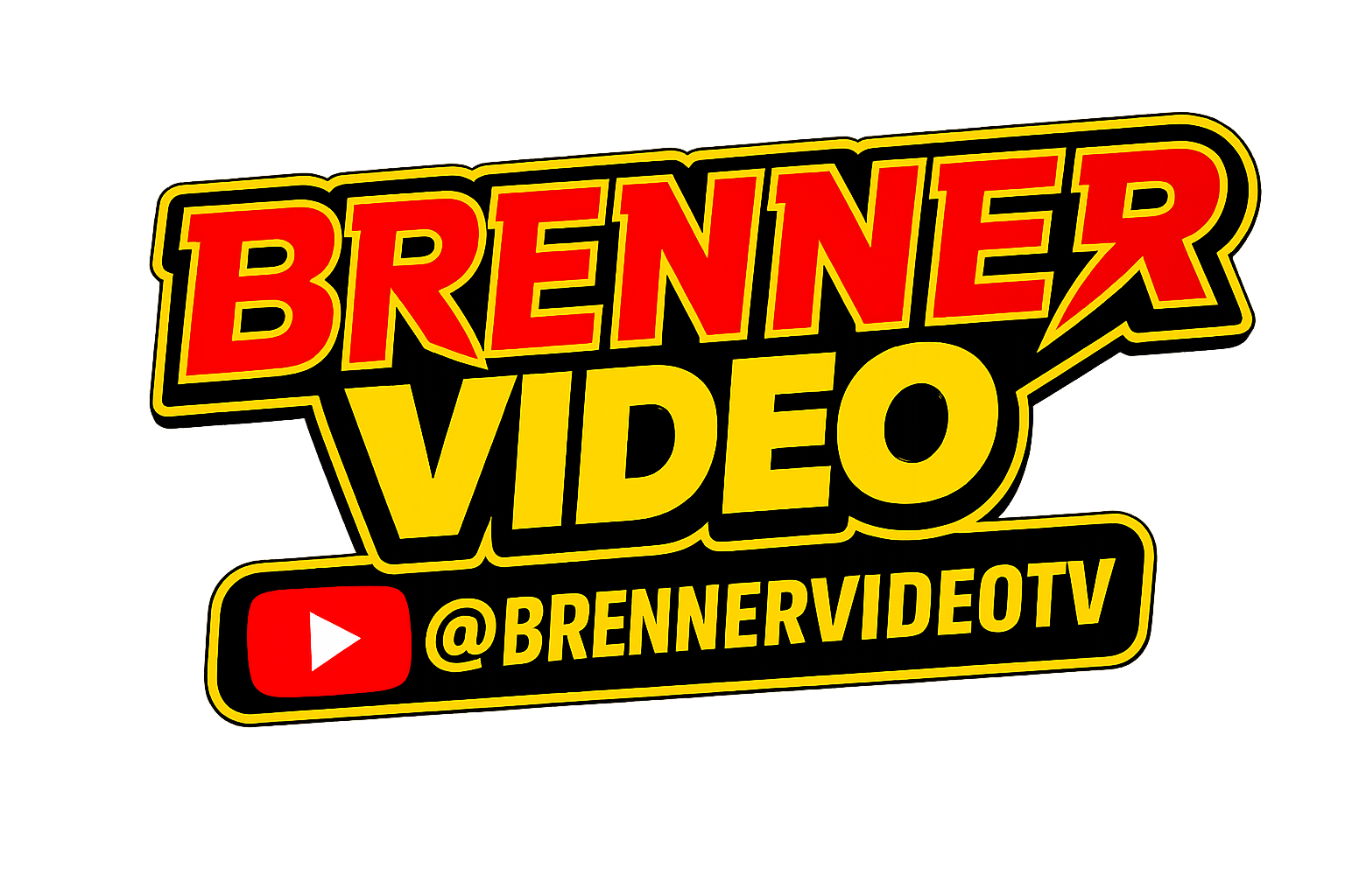 Brenner Video 3" Premium Vinyl Sticker